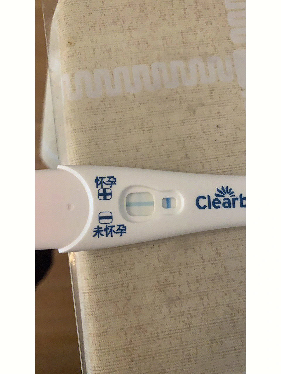 clearblue怀孕图图片