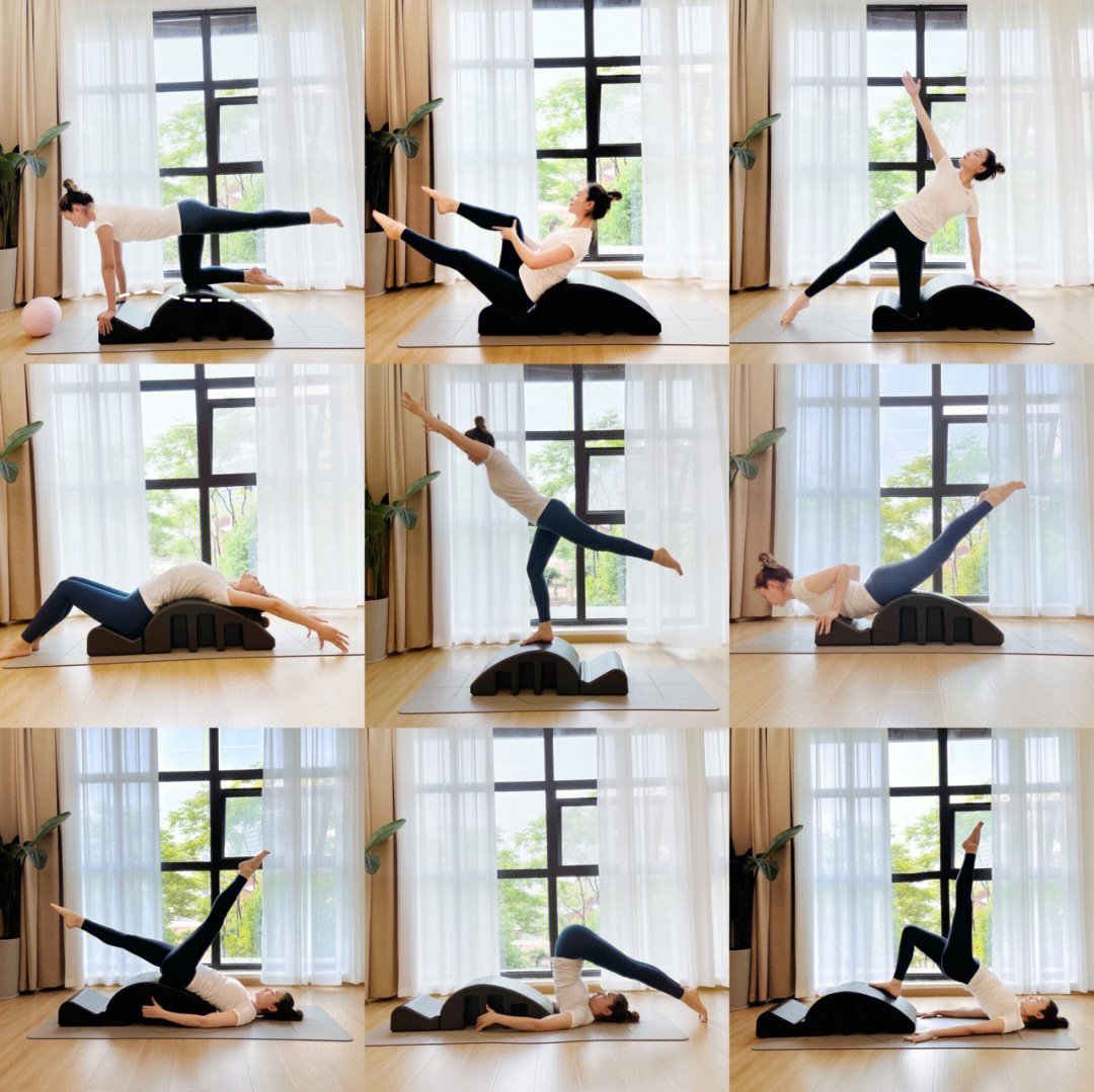脊柱矫正器瑜伽课图片