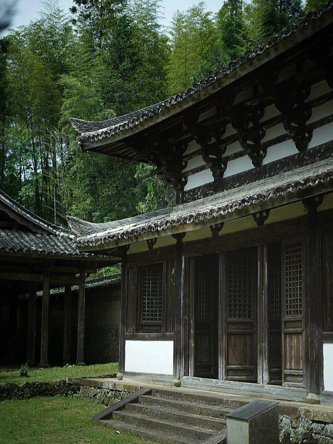 时思寺丽水景宁云中大漈山间的宋代古寺庙