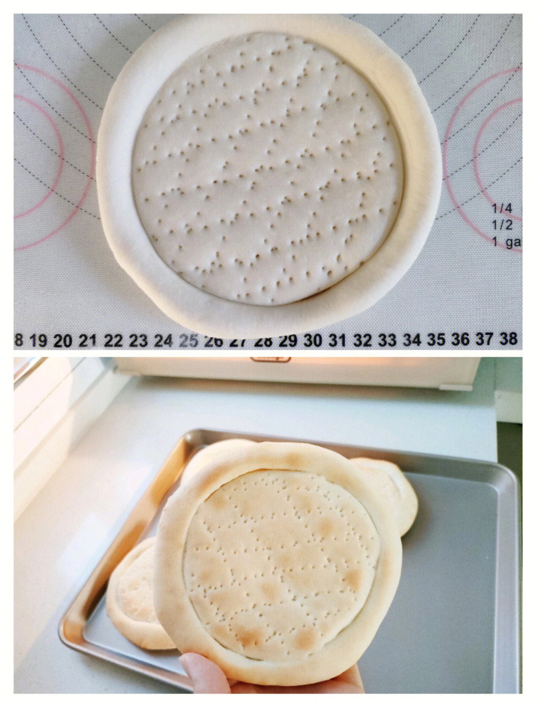 在家自制披萨饼坯78