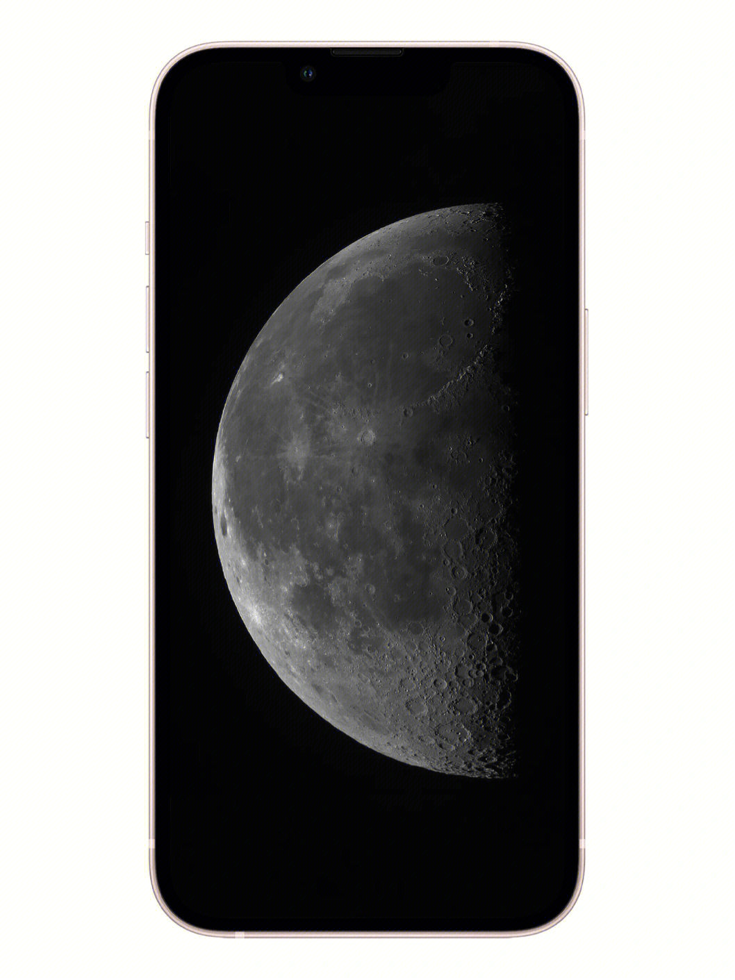 iphonex半个月球壁纸图片