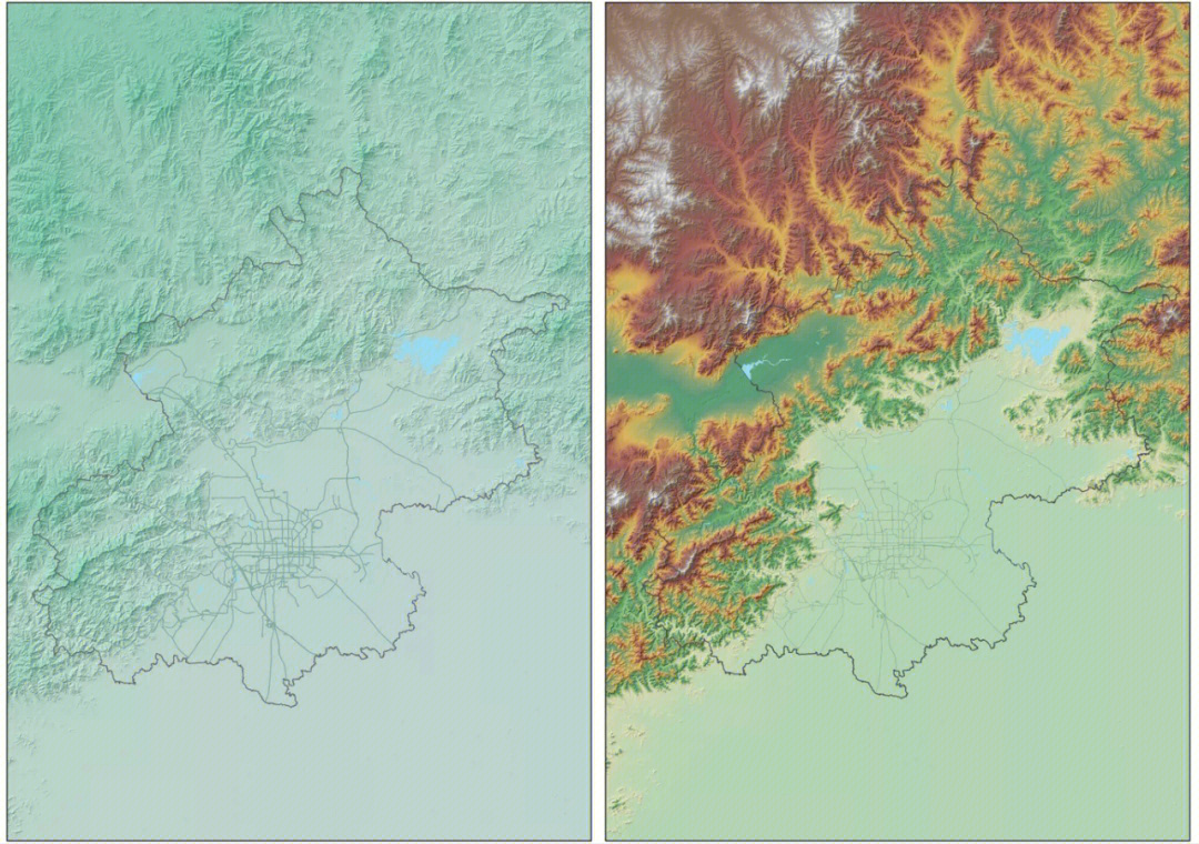 arcgis旅游景点图制作图片