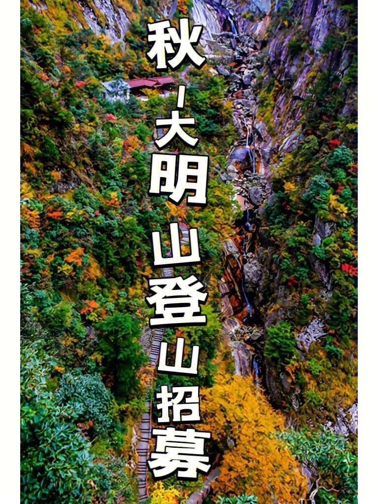 大明山免门票了