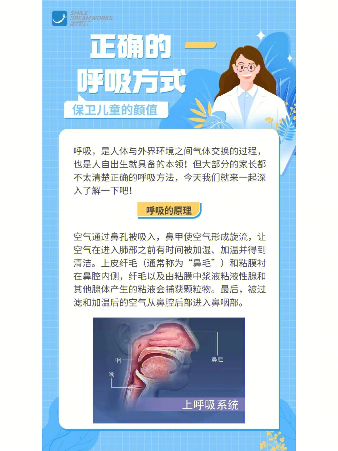 正确的呼吸方式鼻呼吸