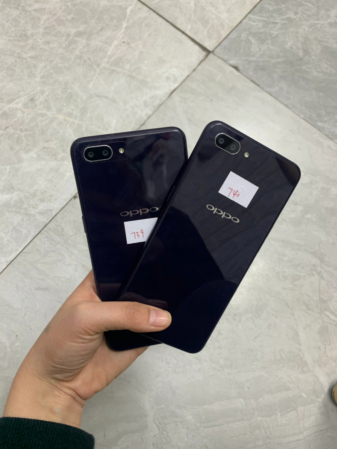 oppoa5屏幕碎了的照片图片