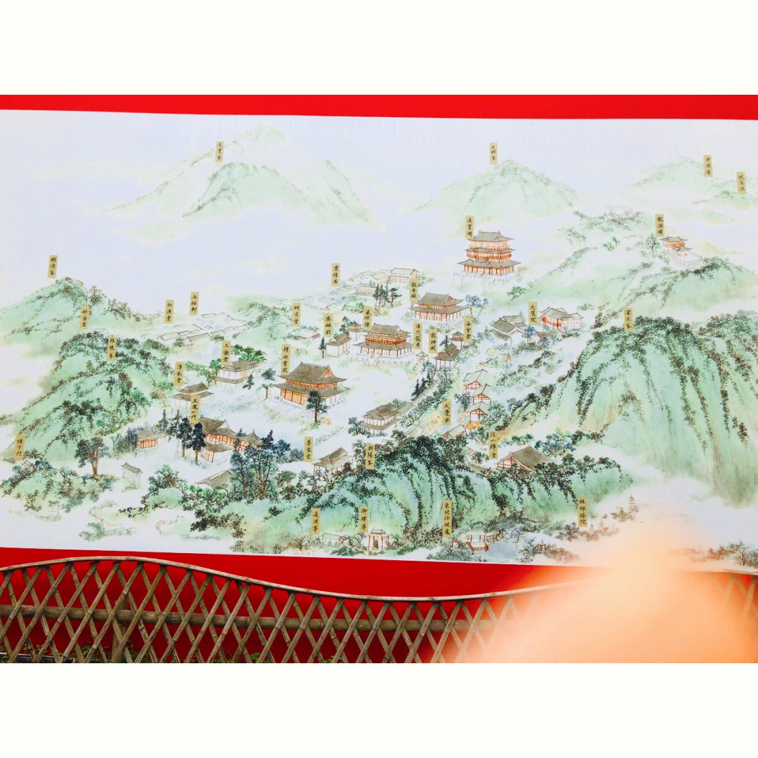 径山寺平面图图片