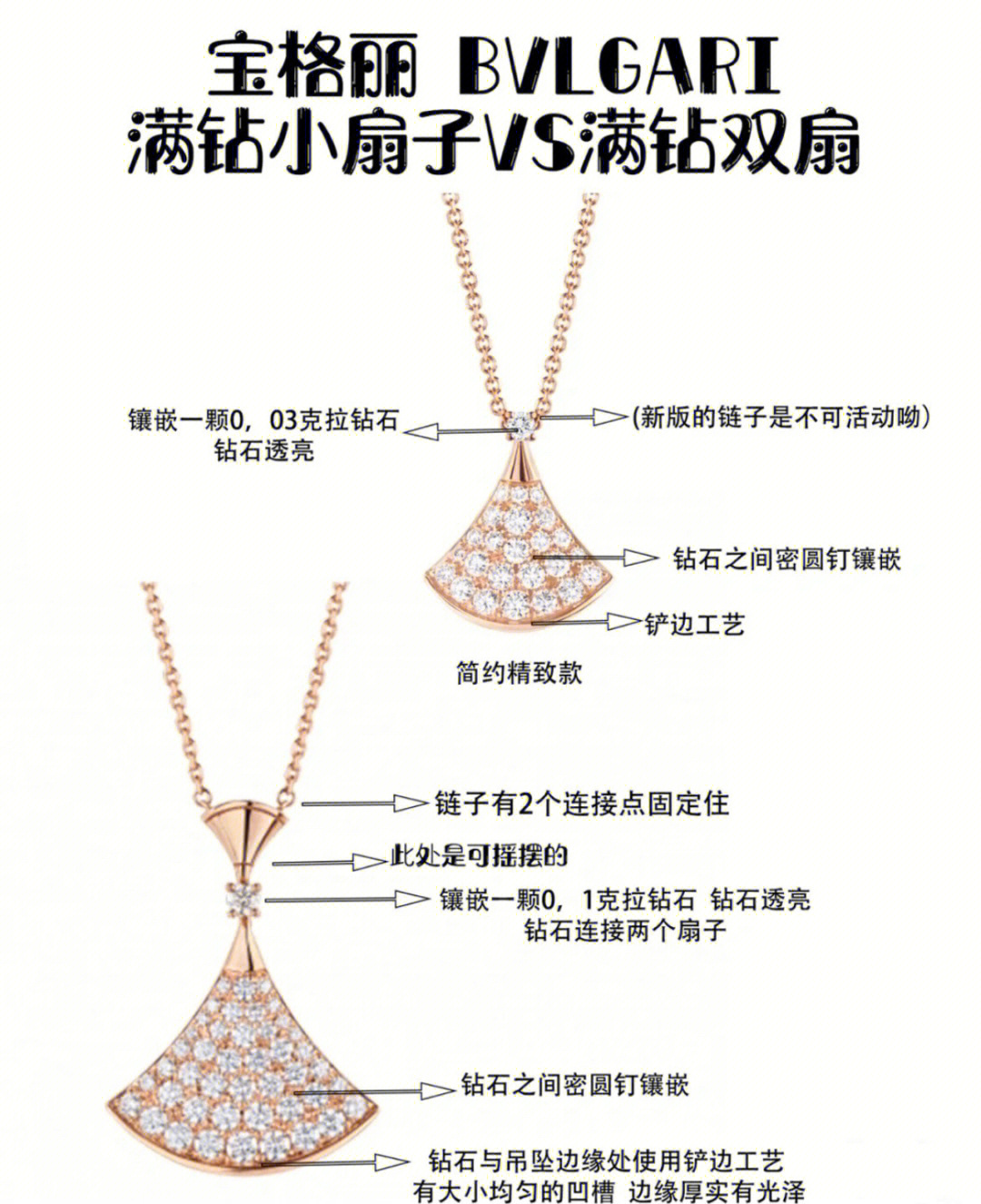 宝格丽吊坠尺寸图片