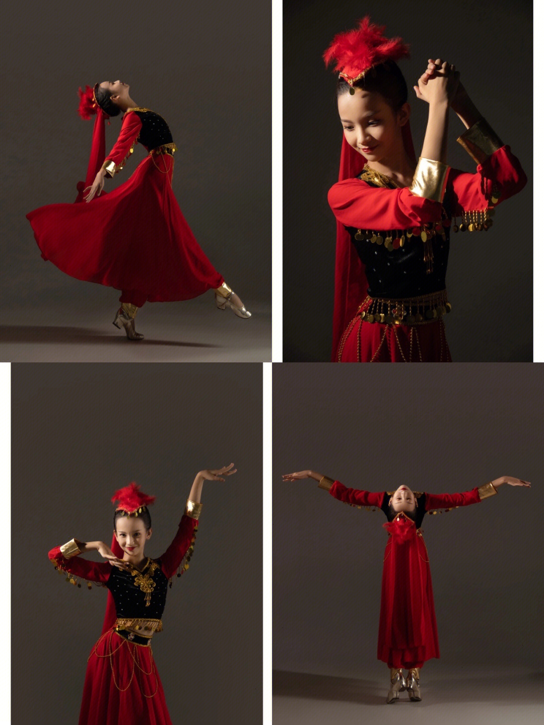 新疆舞基本动作入门图片