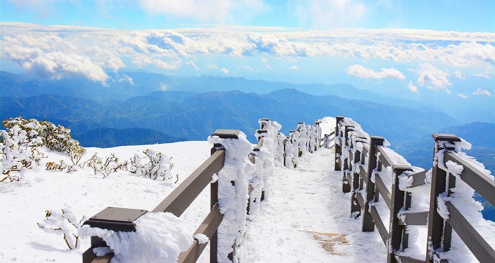 轿子雪山风景区图片图片