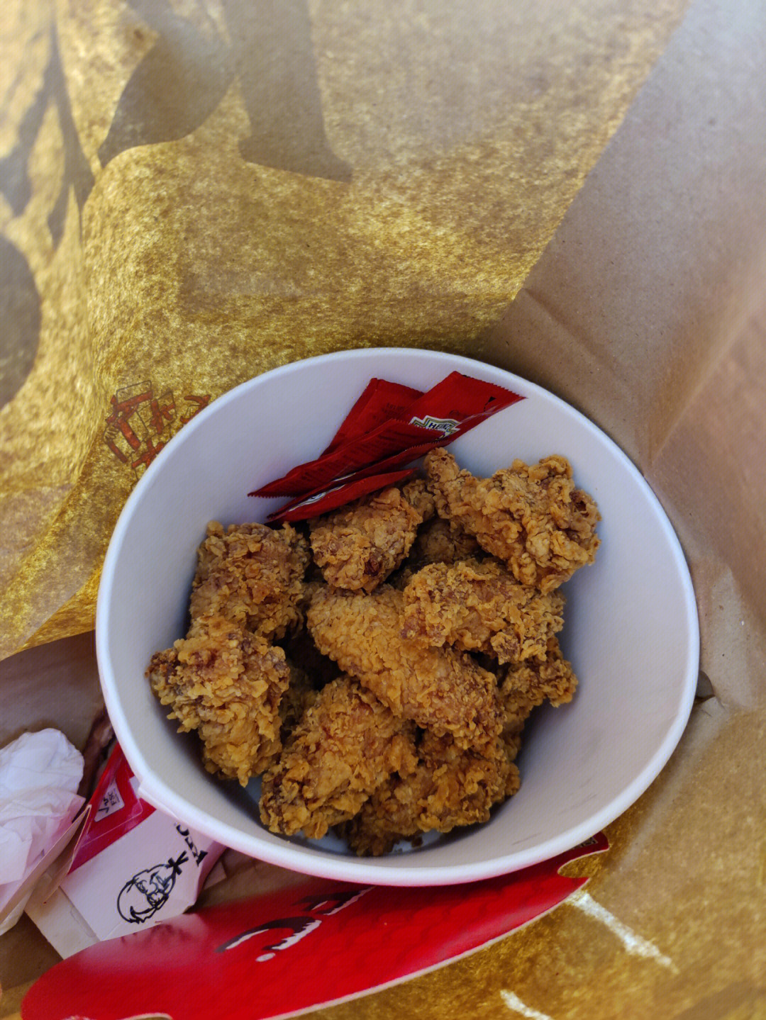 英国kfc5磅99翅桶