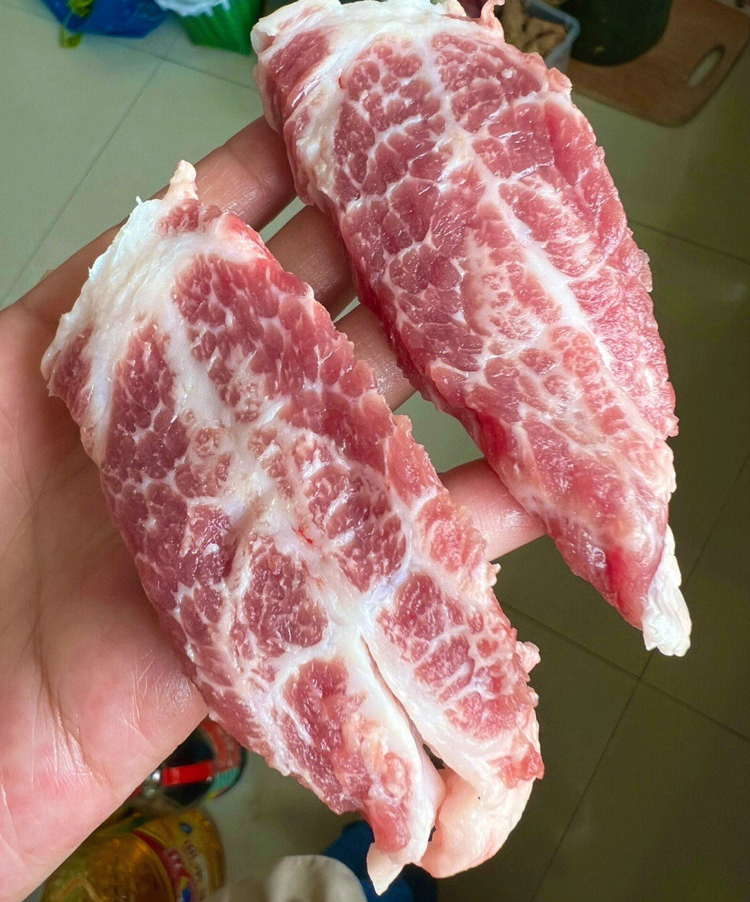 梅花肉  