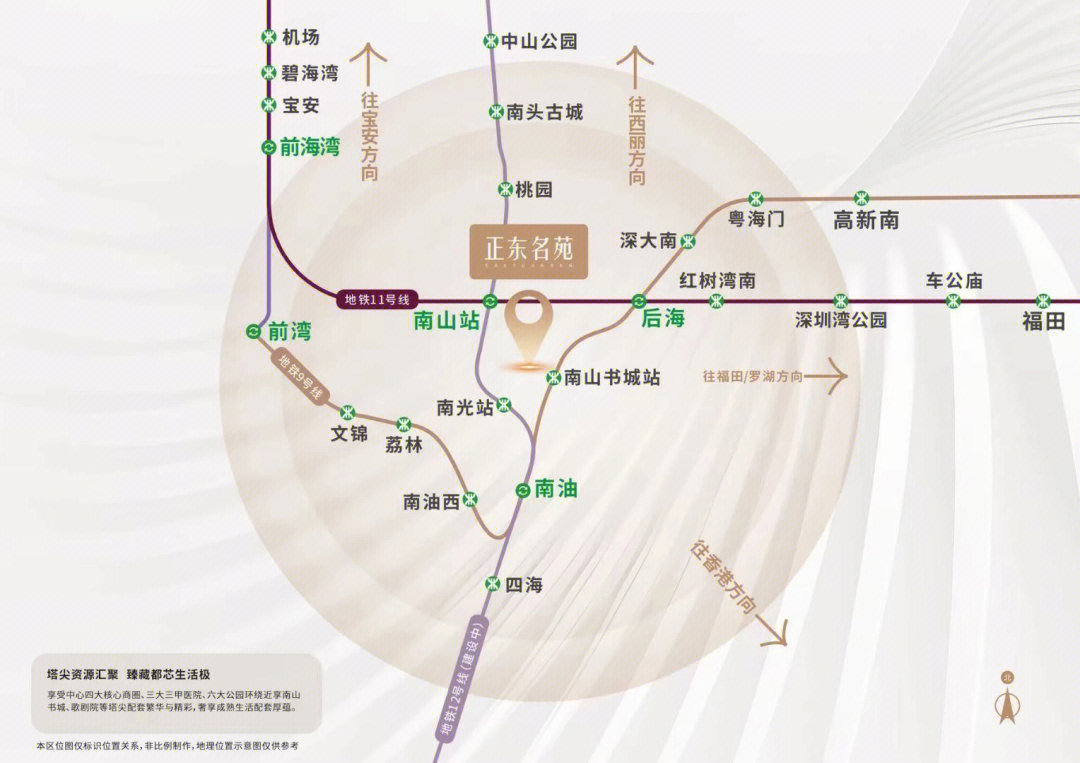 南山正芯·正东名苑现楼|南二外|三地铁|南山书城旁【平层臻筑】建