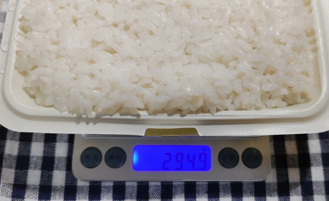 100g白米饭