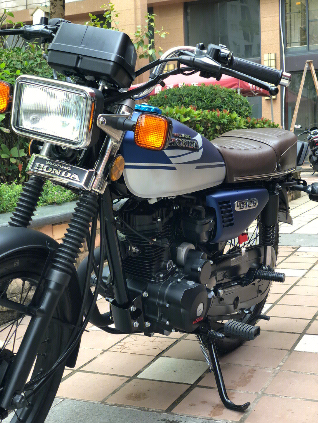 纯进口本田gl125图片