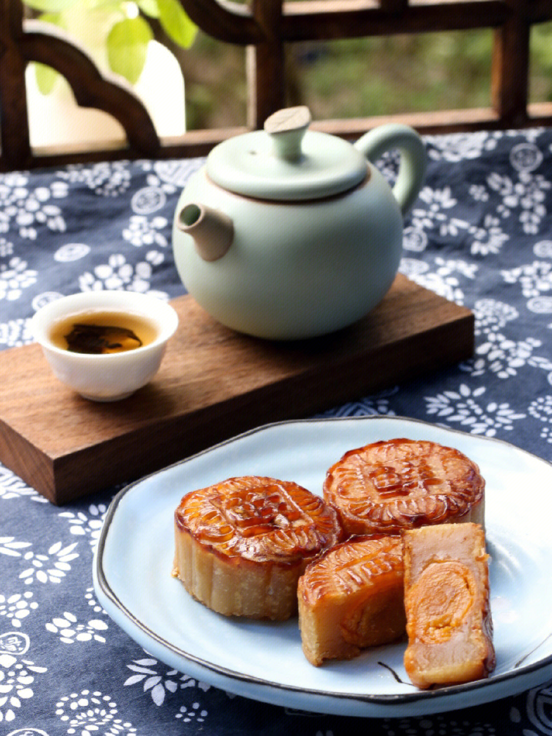 中秋节的月饼怎么做图片