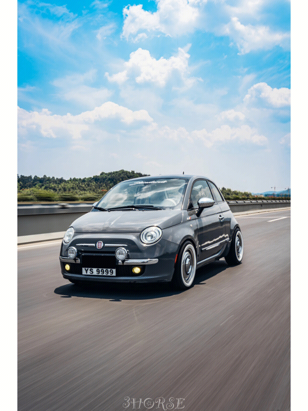 给我的fiat500来个写真