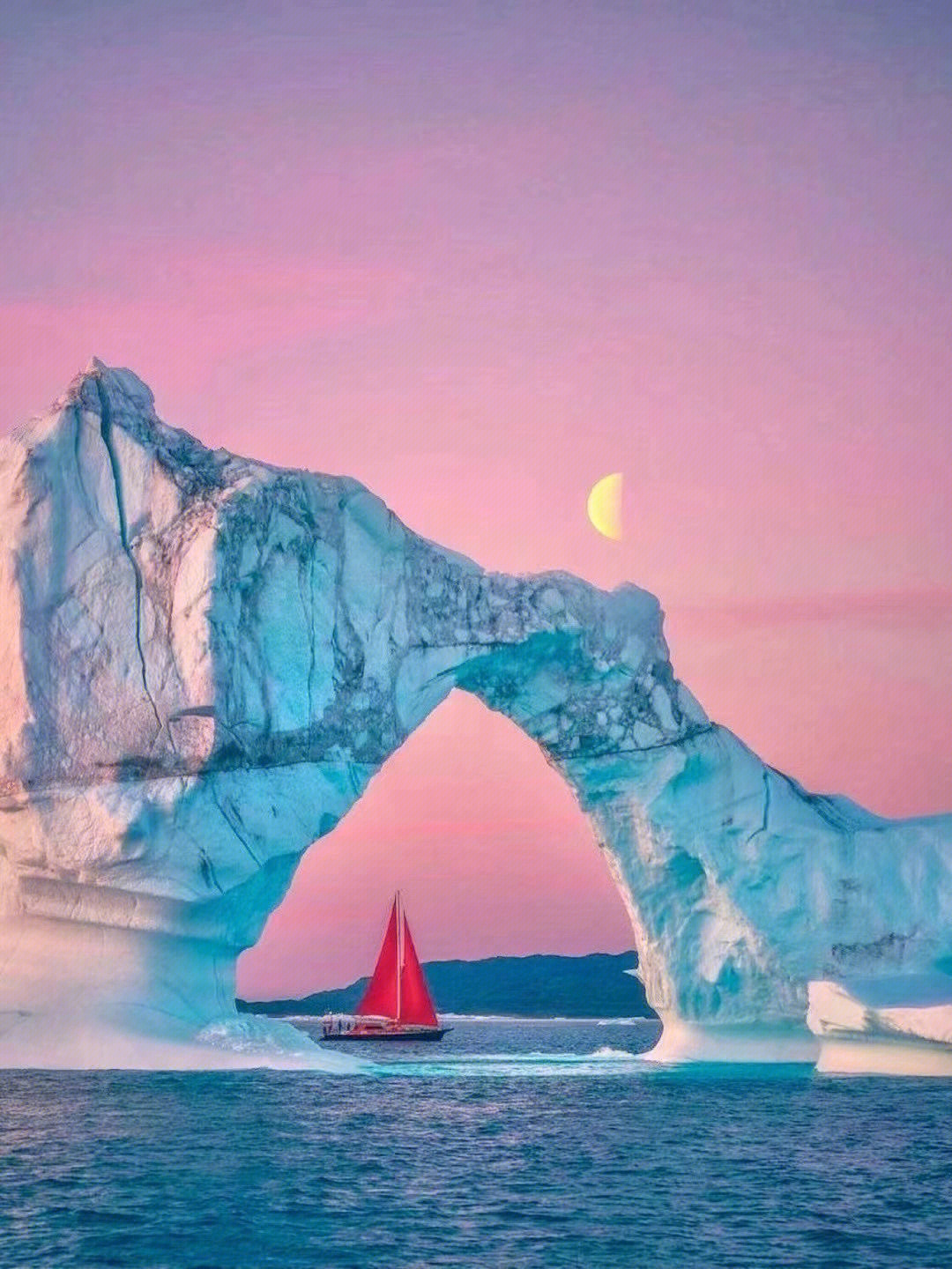 丹麦格陵兰岛:世界尽头的冰雪童话世界,乘6061种特6969船破开
