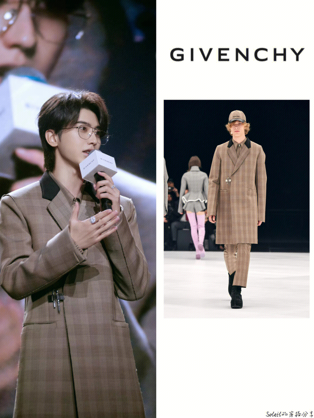 蔡徐坤演绎givenchy2022春夏系列