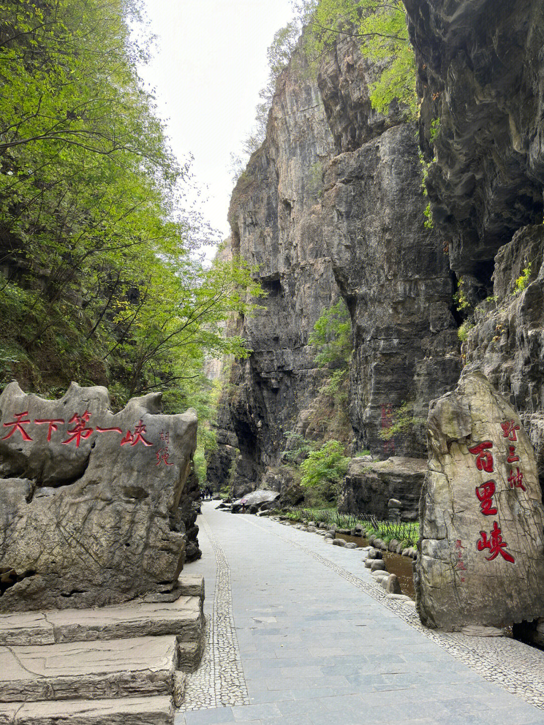 四川百里峡风景图片图片