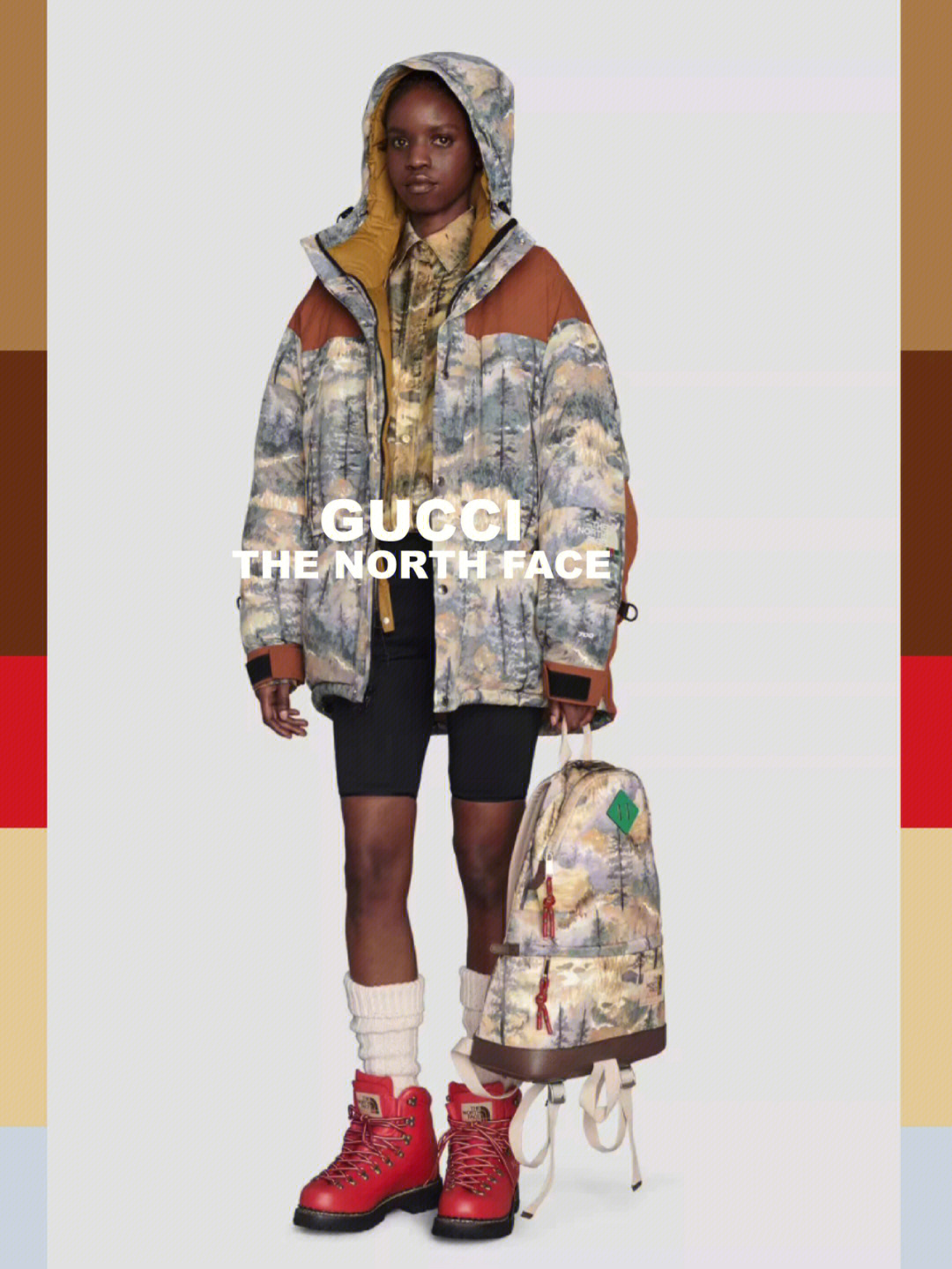 guccixthenorthface第二波联名穿搭