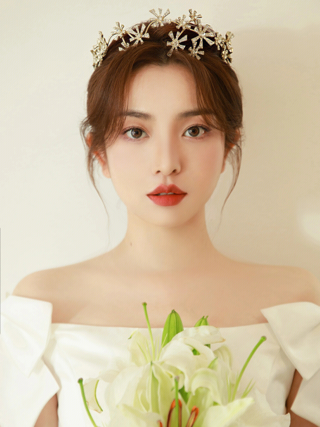 韩式简约新娘造型南通婚礼跟妆