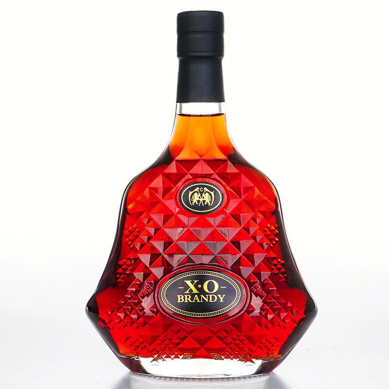 查理英皇法国洋酒威士忌白兰地菱砖xo 40度700ml*1瓶