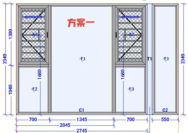 窗户边框尺寸图片