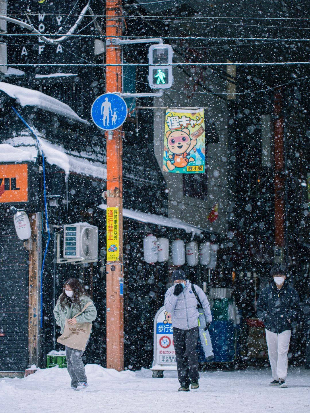 札幌的雪图片