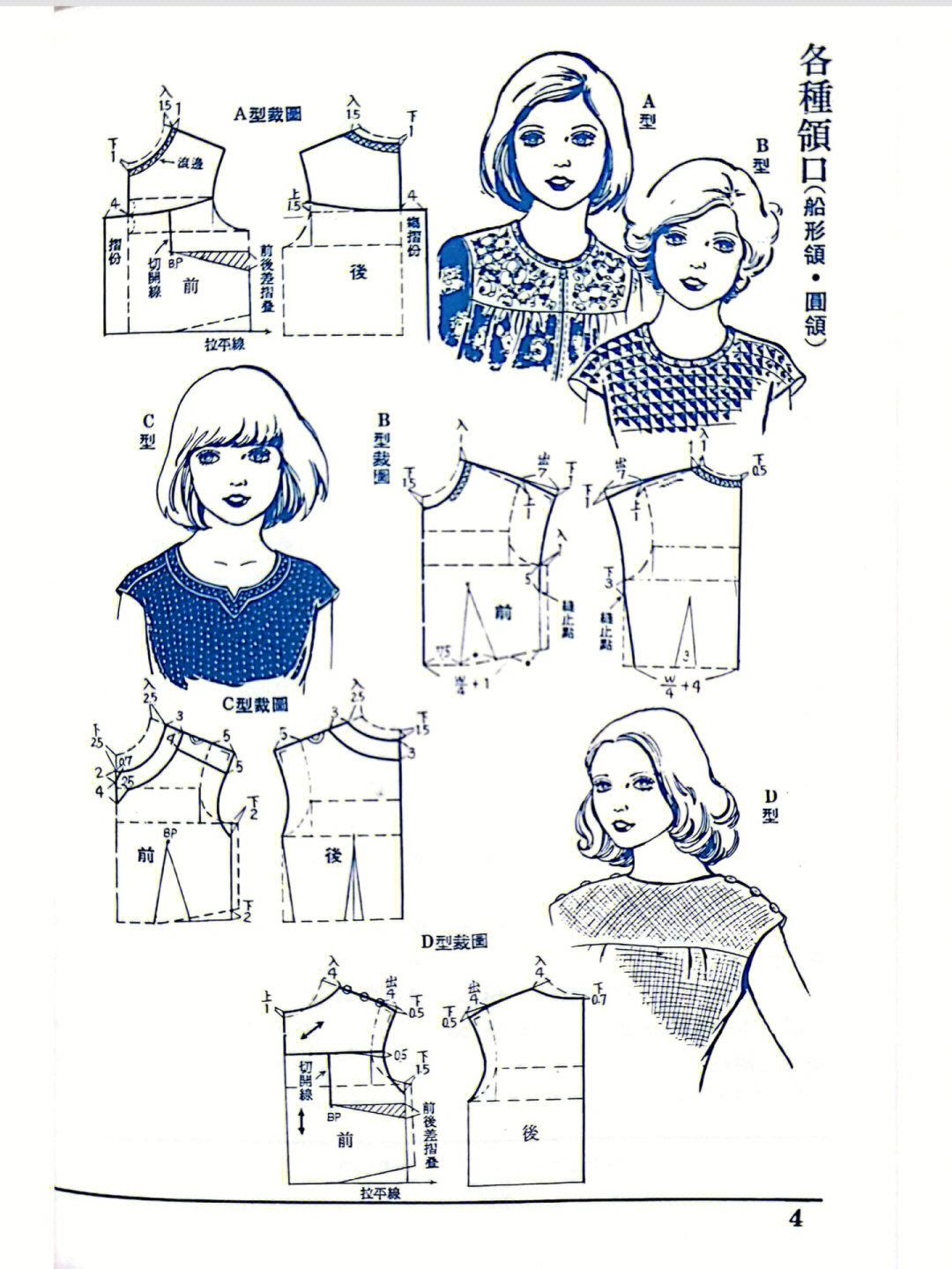 衣服裁剪图画法简单图片