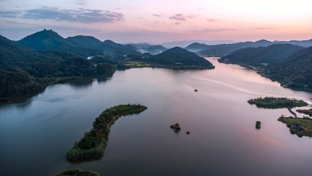 诸暨同山布谷湖图片