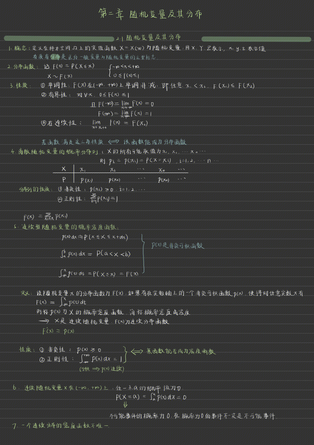 统计学第二章思维导图图片