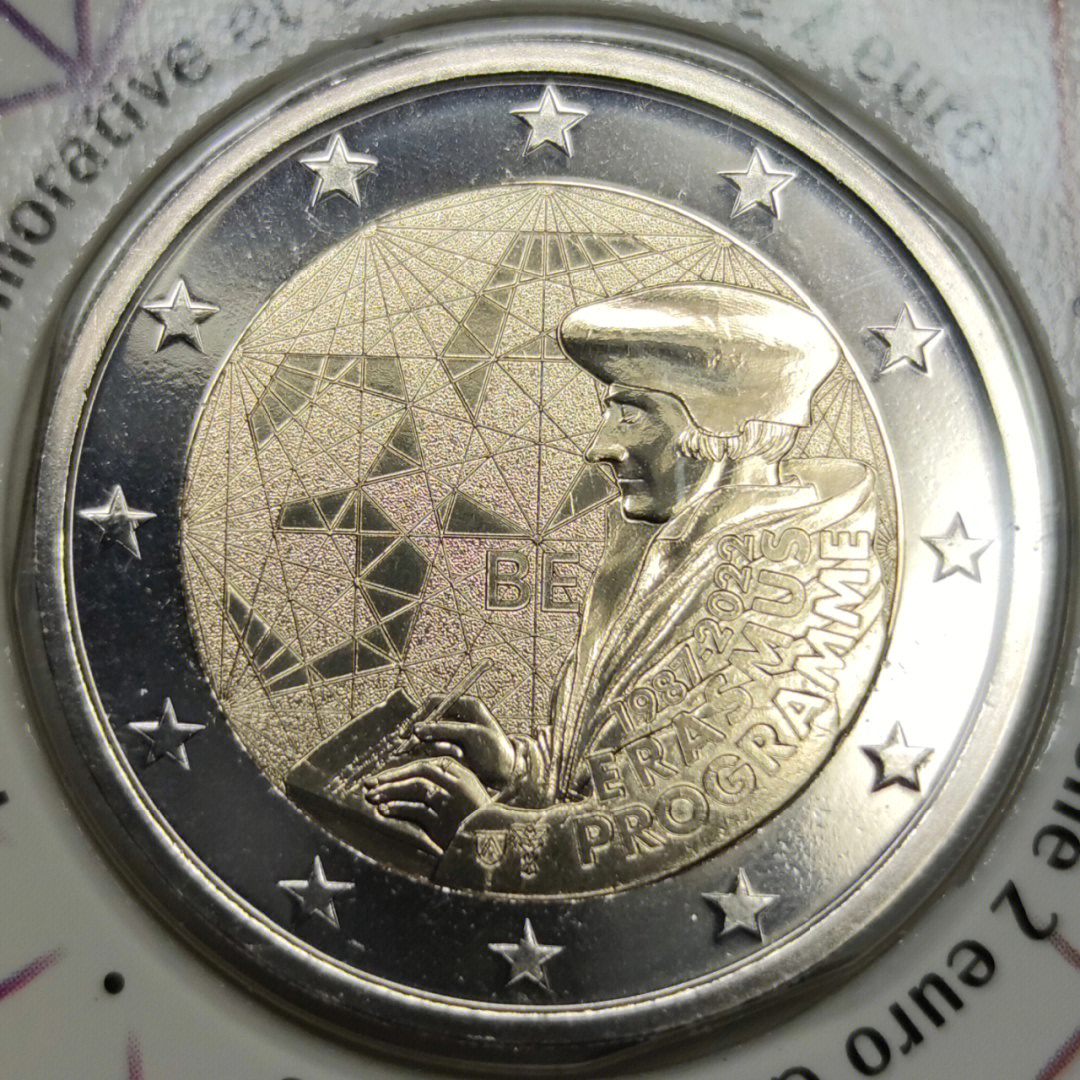 2欧元硬币图案图片
