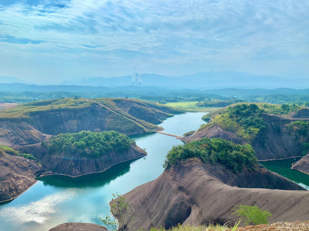 高椅岭风景区封闭图片