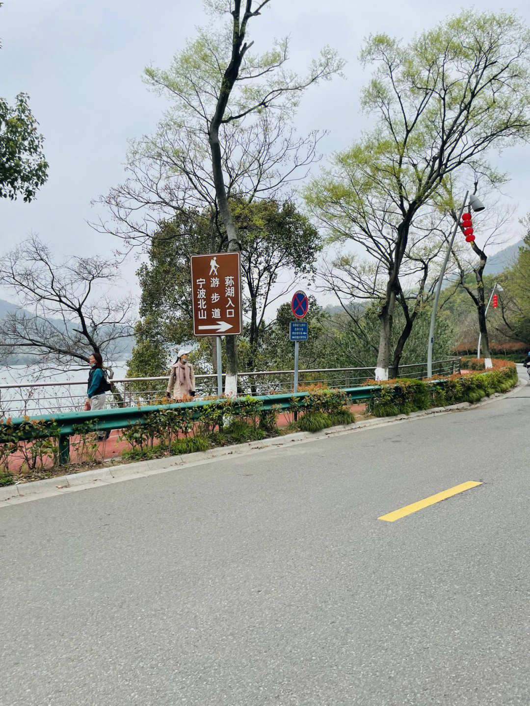 荪湖北山游步道路线图图片