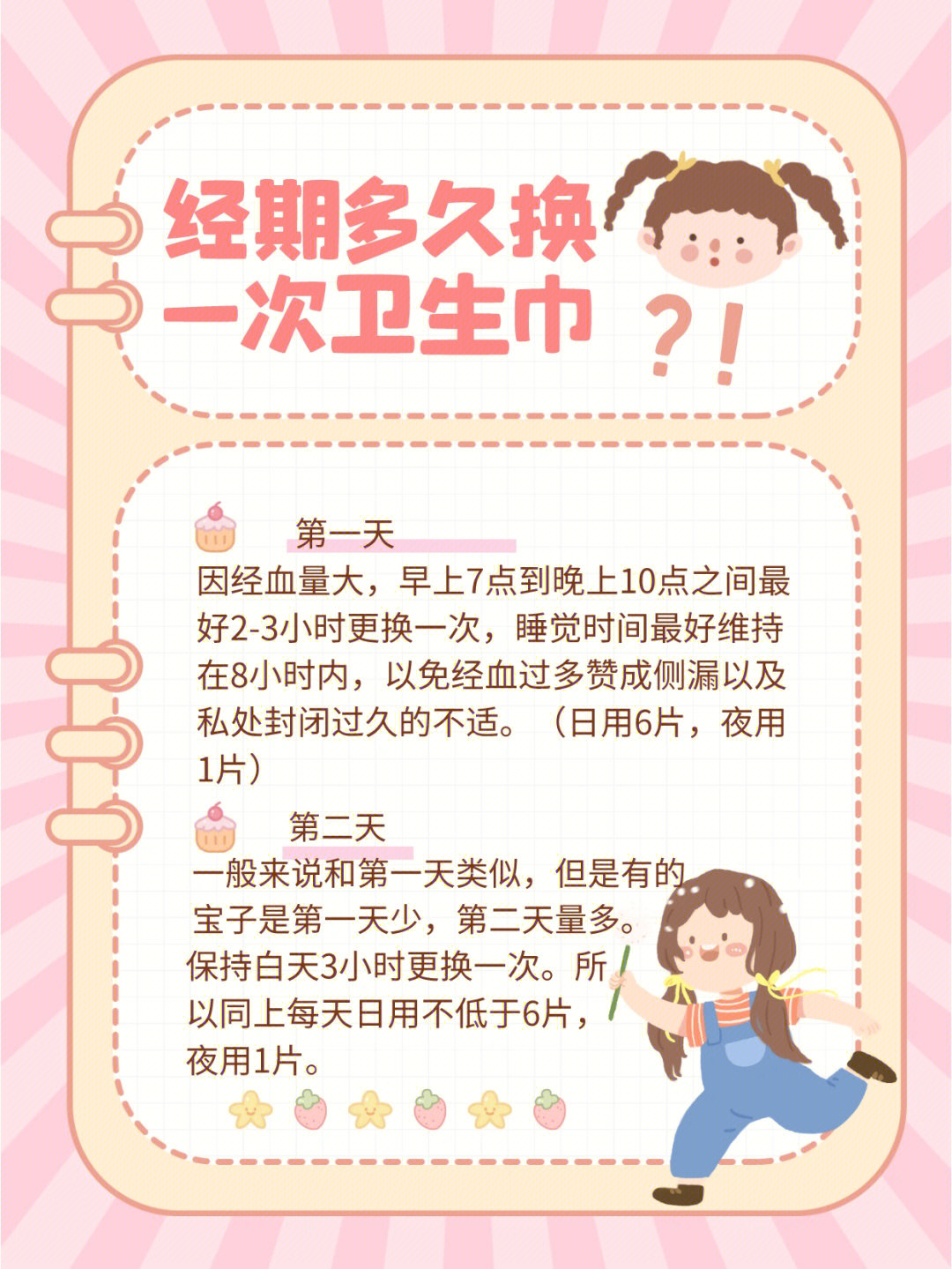 女生一辈子要用多少姨妈巾?