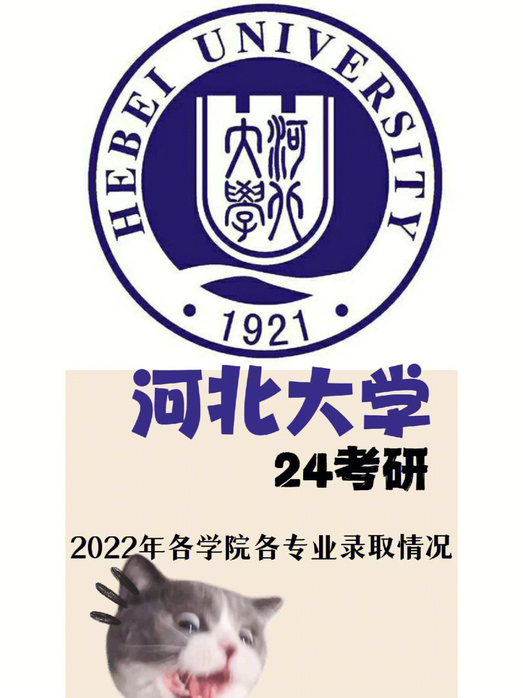 河北大学考研也挺卷