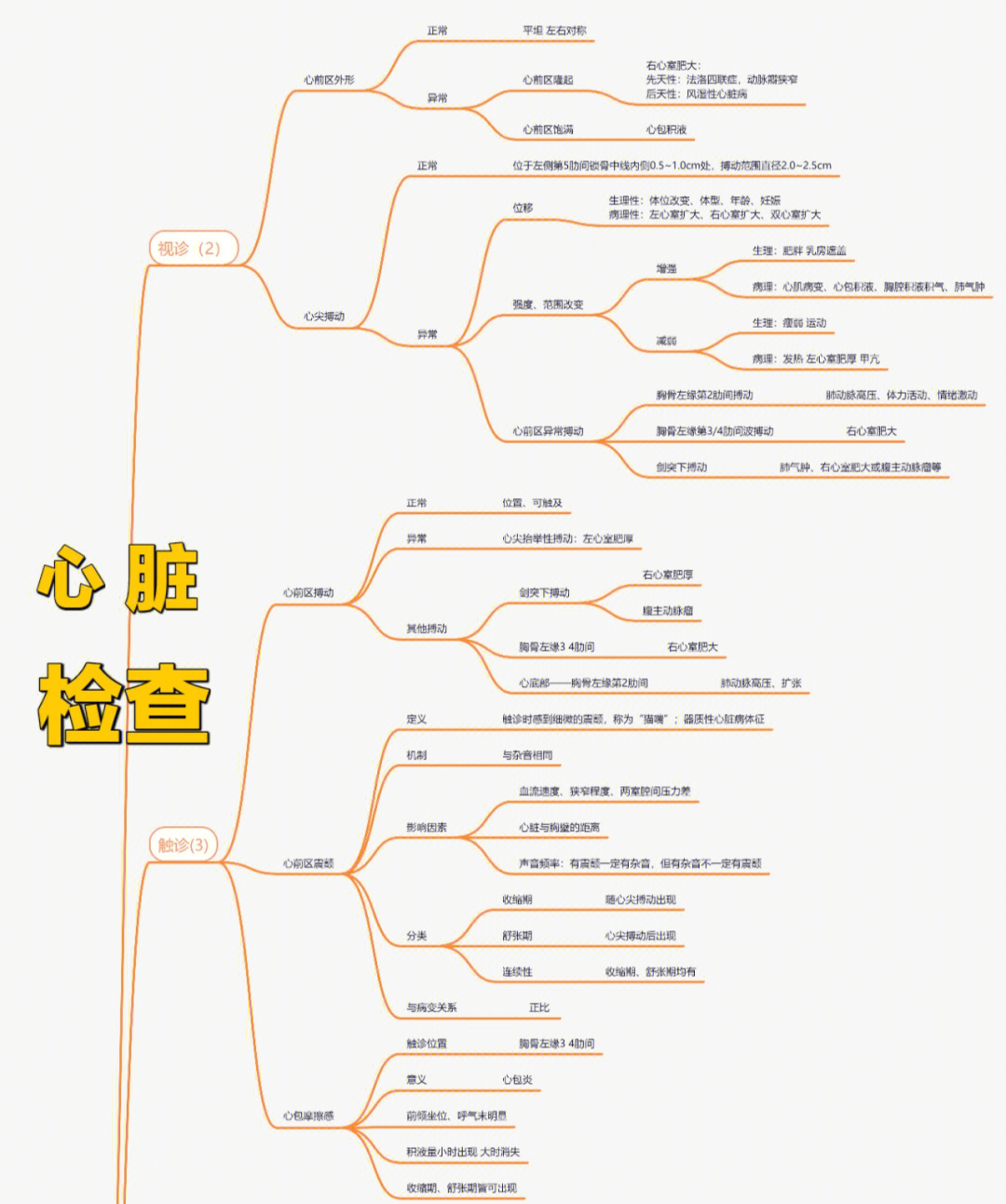 初中心脏思维导图图片