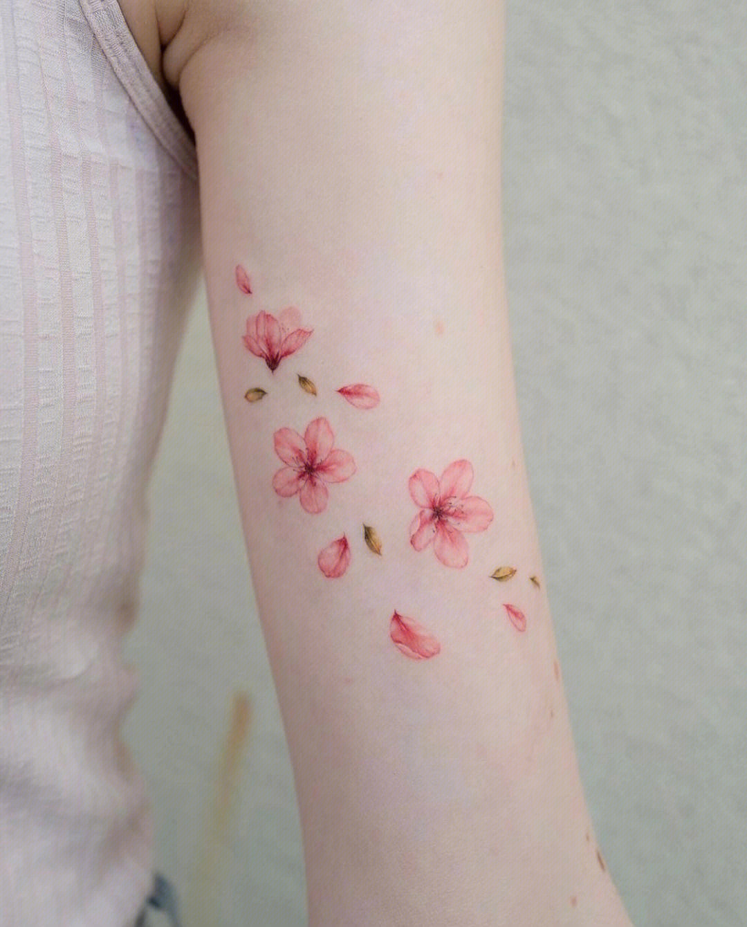 樱花纹身的寓意图片