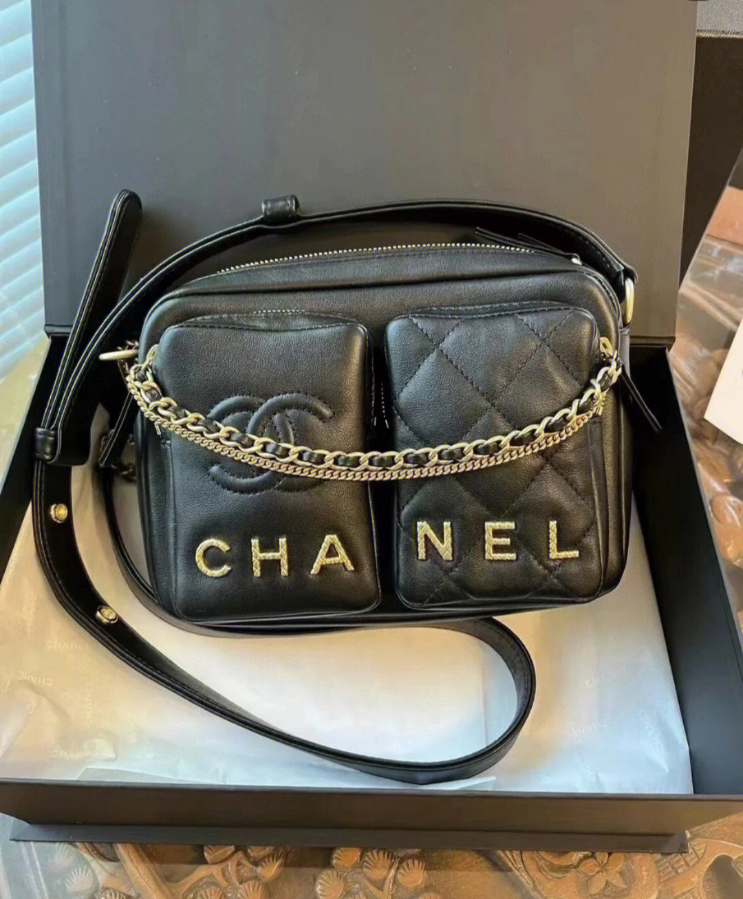 chanel康鹏包chanel包新款chanel相机包