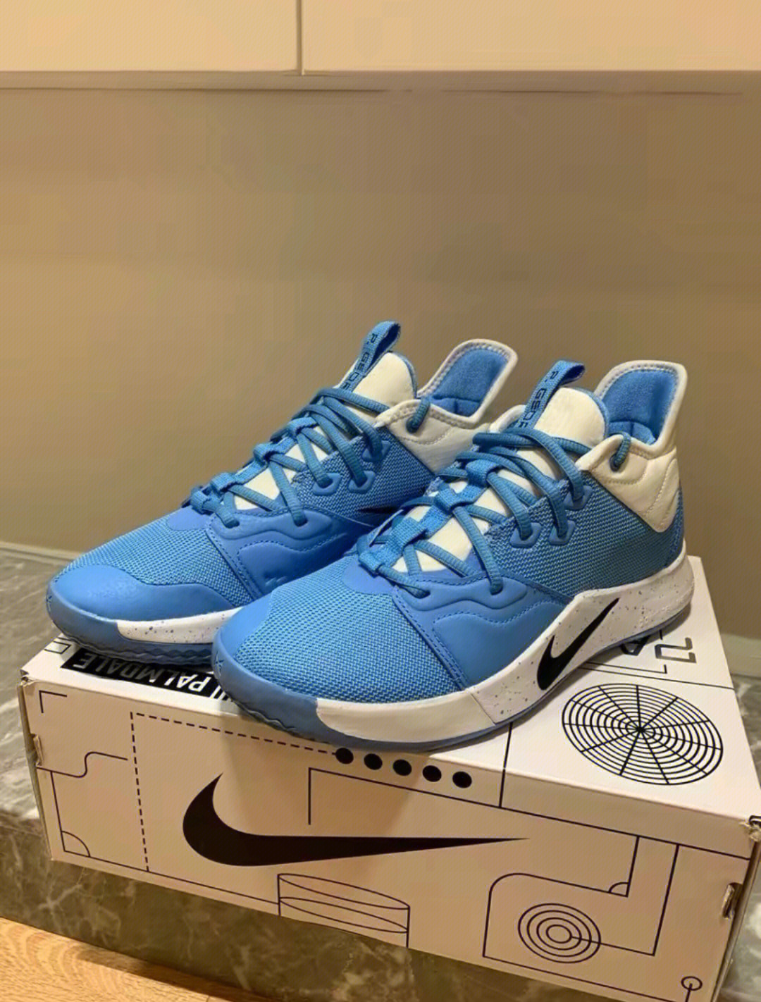 nikepg3北卡蓝配色海外代购全码