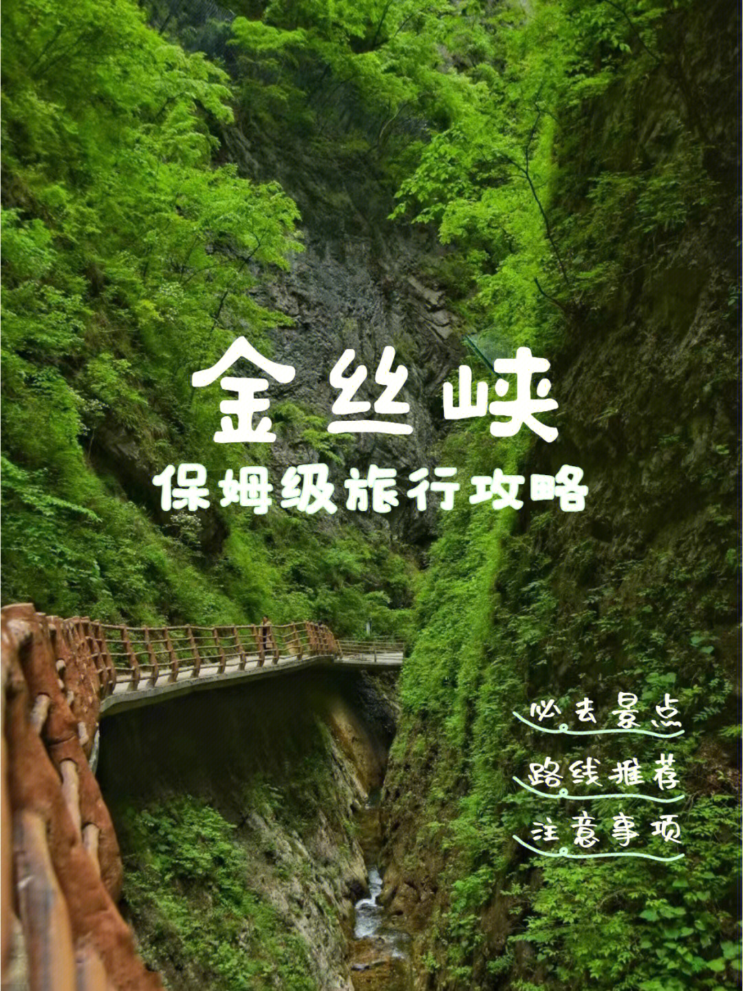 金丝峡路线图图片