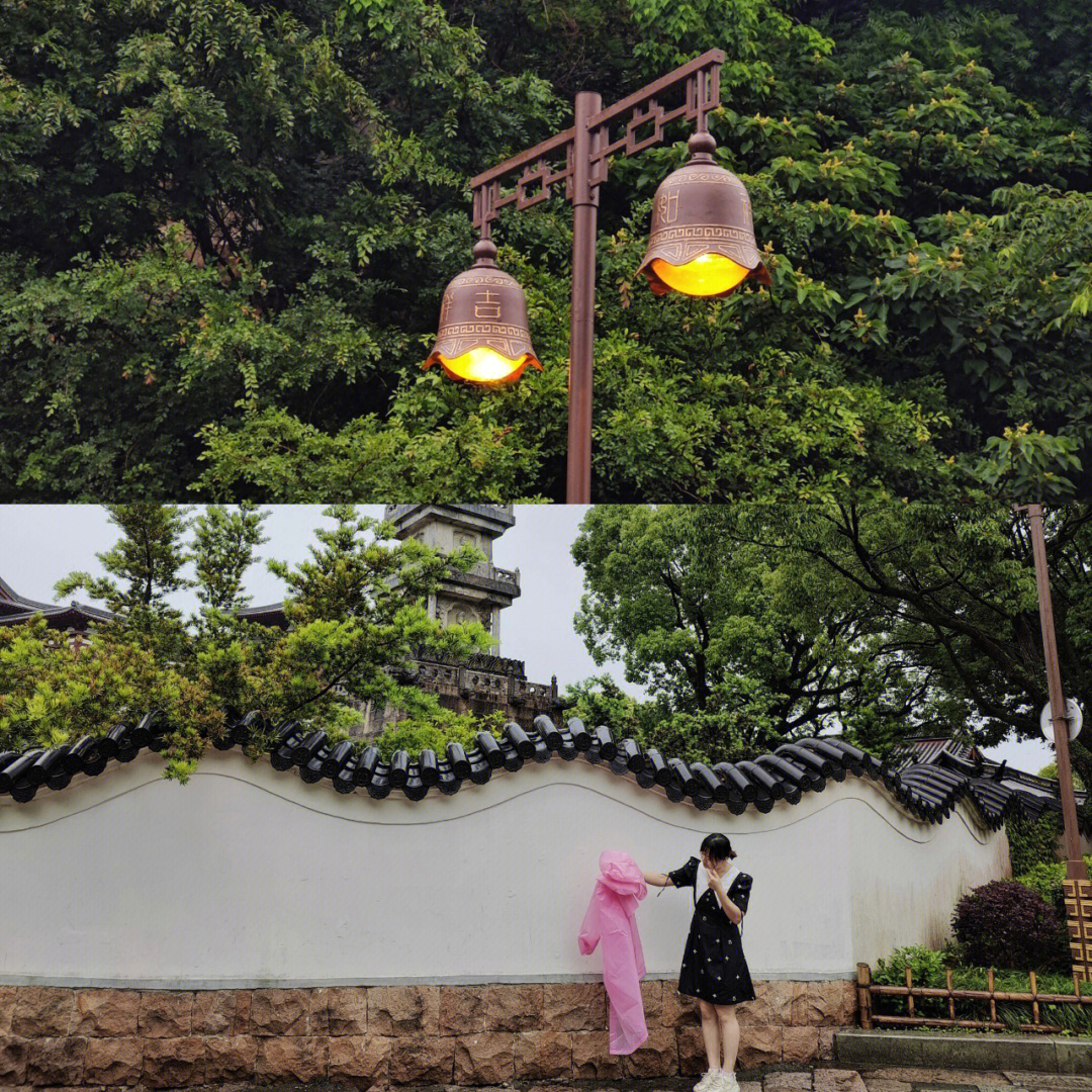 普陀山雨天图片图片