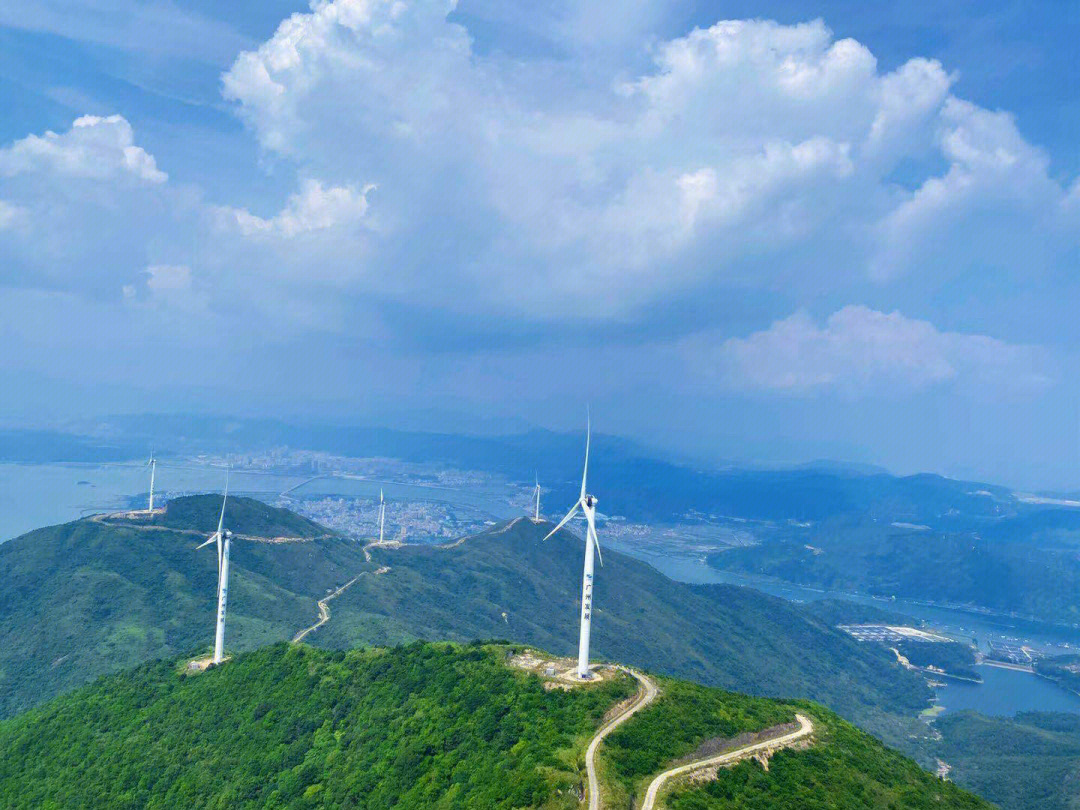 闸坡风车山图片