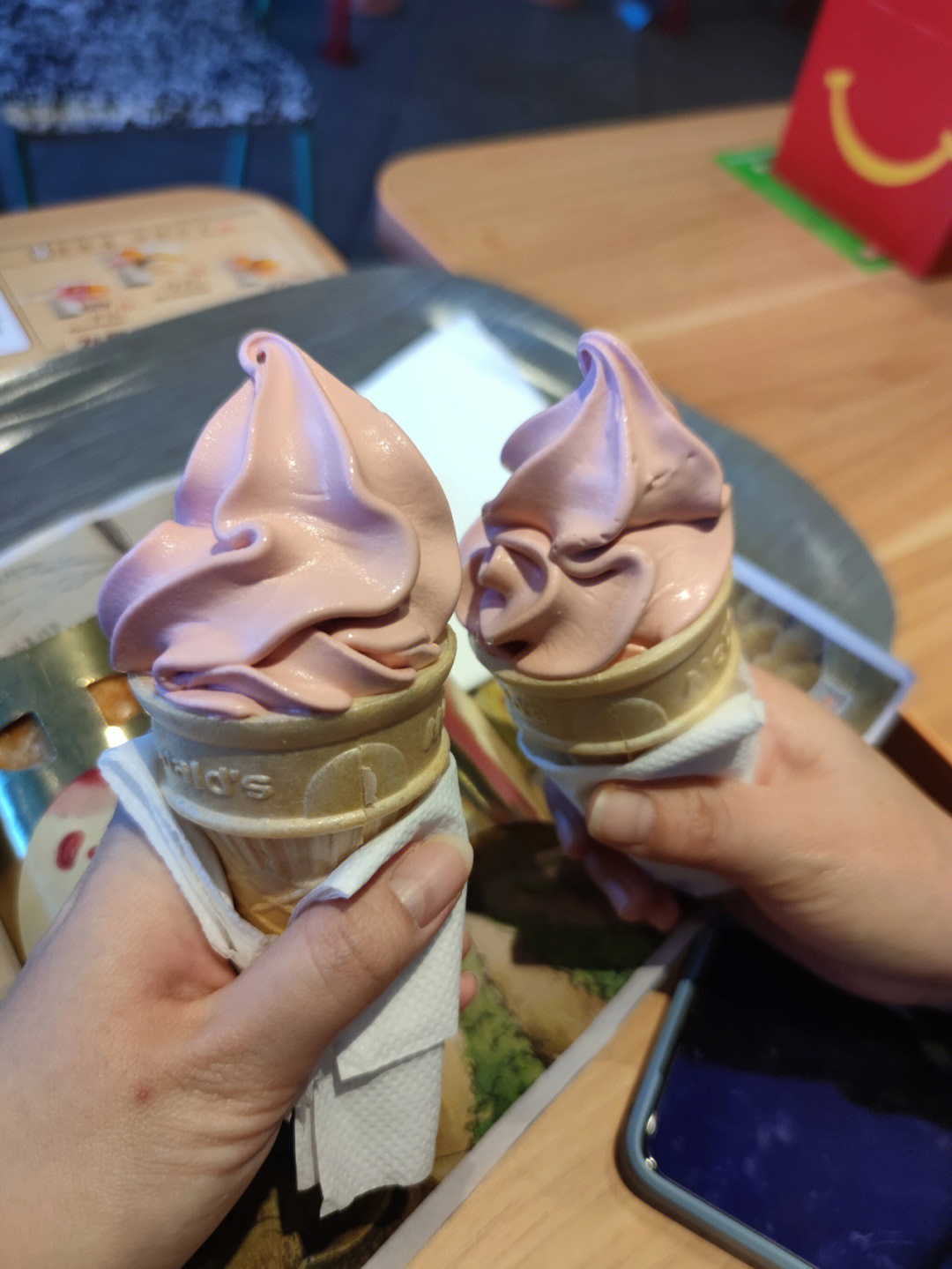 麦当劳牛年新品冰淇淋图片