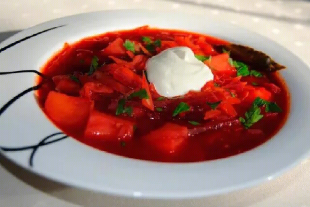 俄罗斯红菜汤的做法图片