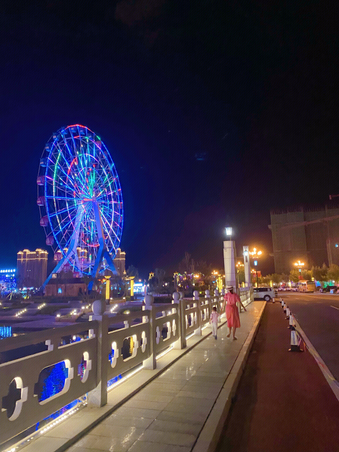 威海那香海夜景图片