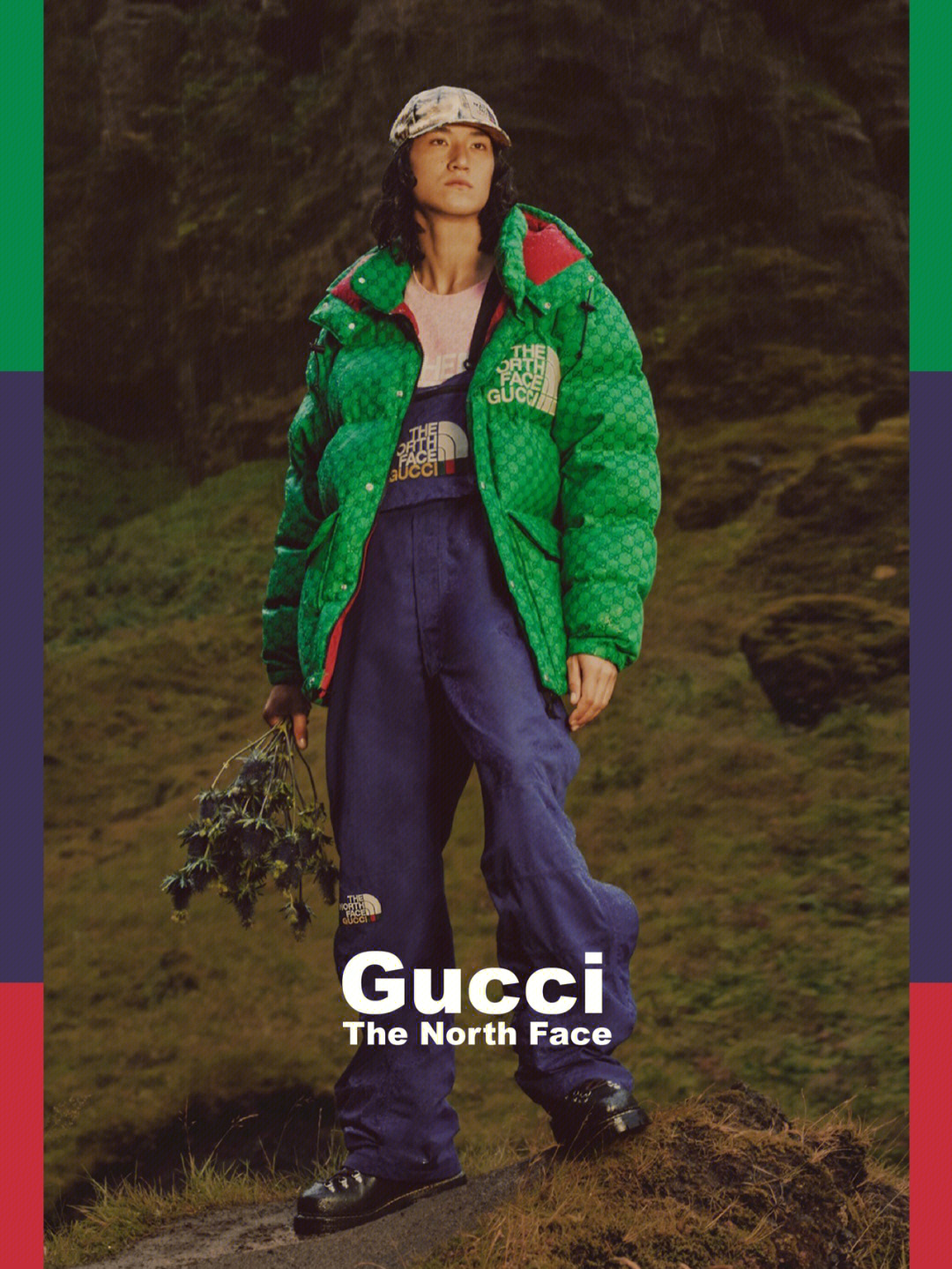 guccixthenorthface穿搭灵感色彩