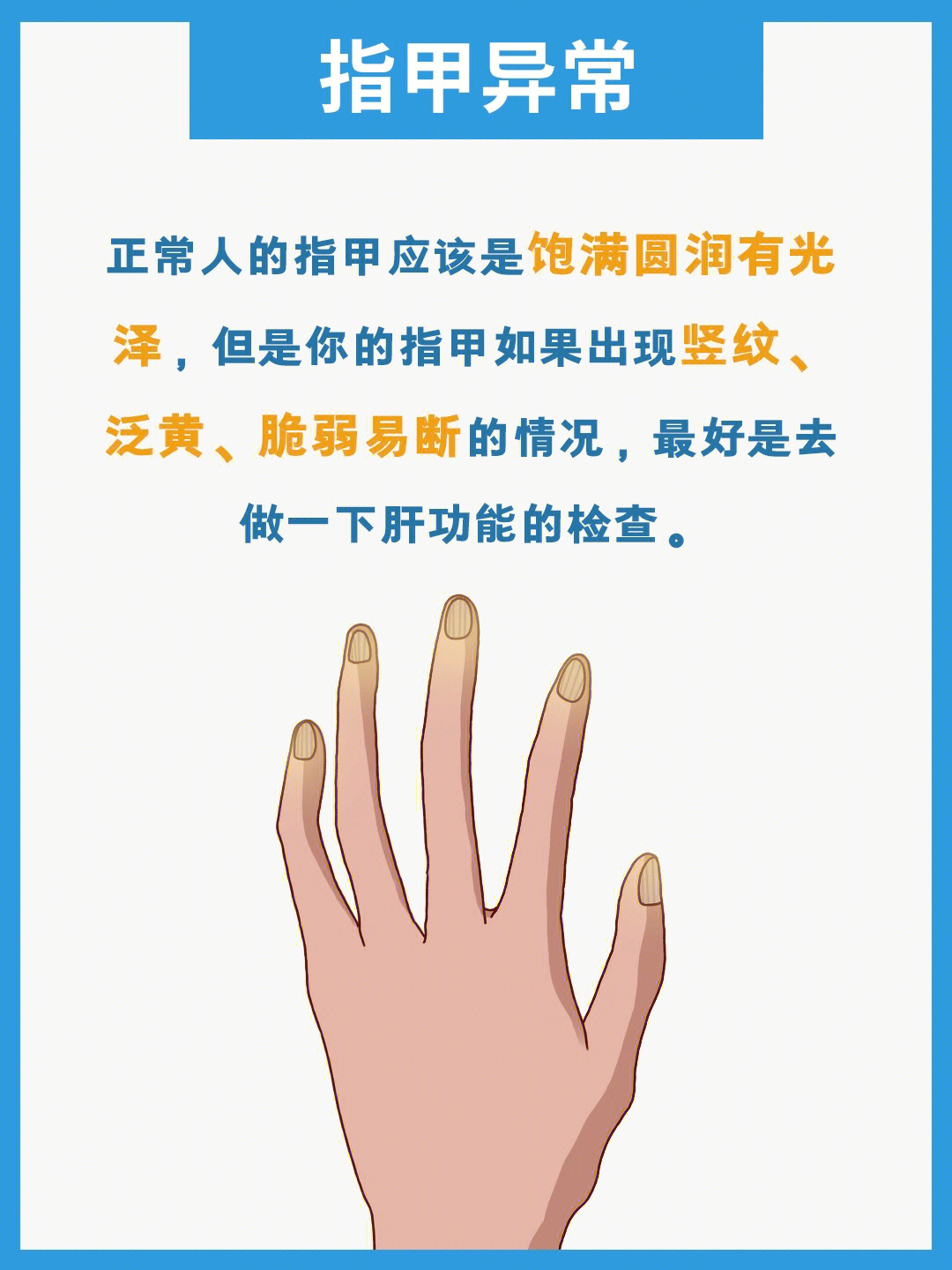 在日常生活中我们可以通过观察"手掌"的状态,间接的了解到肝脏的健康