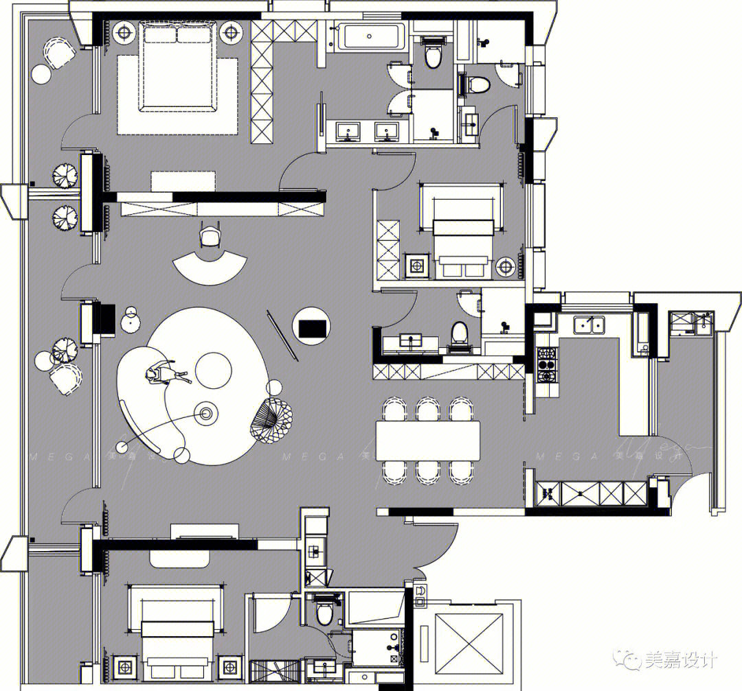 海玥万物330平户型解析图片