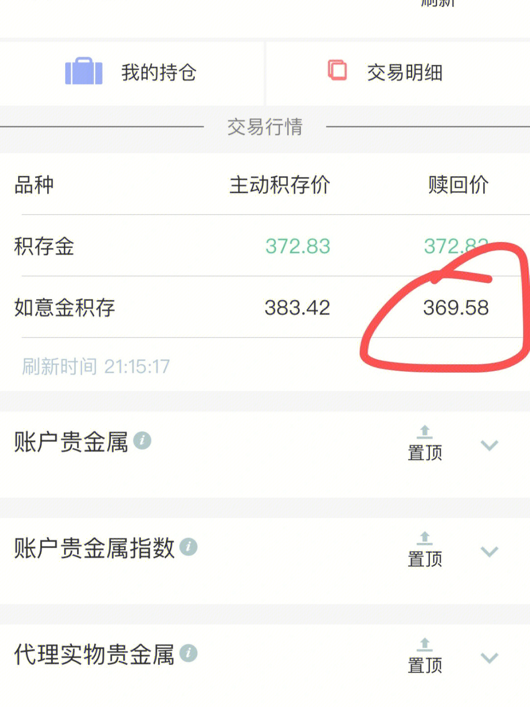 不会是我最后一个知道如意积存金这么算吧